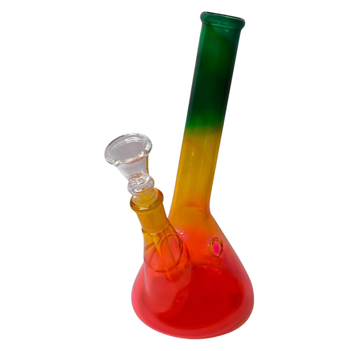 Glasbong Indien 20 cm – bunt, kompakt & klar im Design