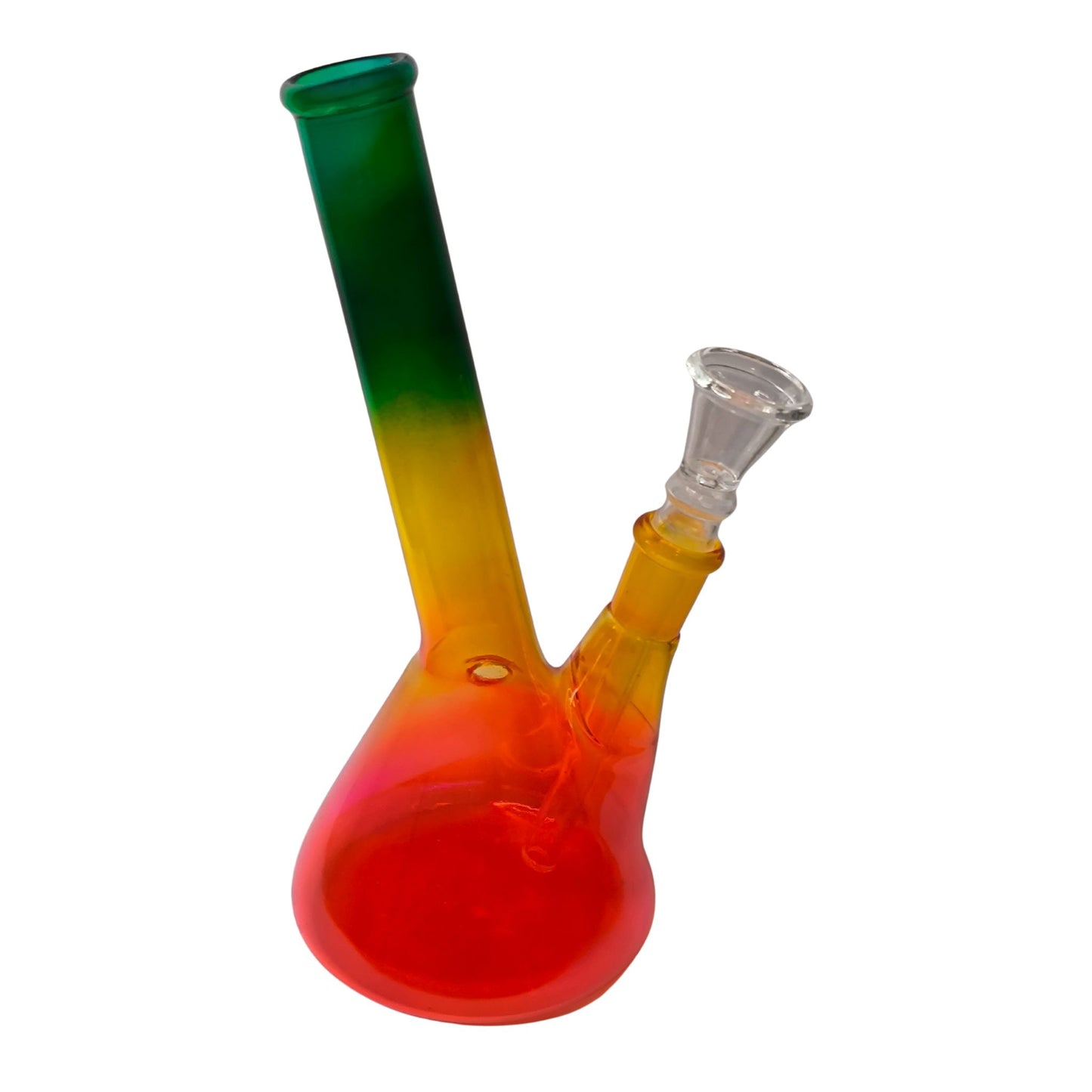 Glasbong Indien 20 cm – bunt, kompakt & klar im Design