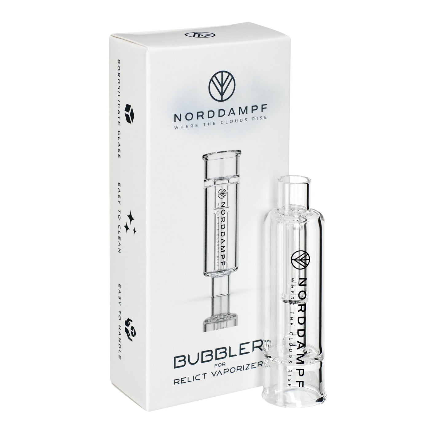 Norddampf Relict Bubbler – Glasaufsatz für den Relict Vaporizer