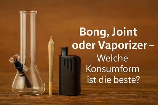 Bong, Joint oder Vaporizer – Welche Konsumform ist die beste?