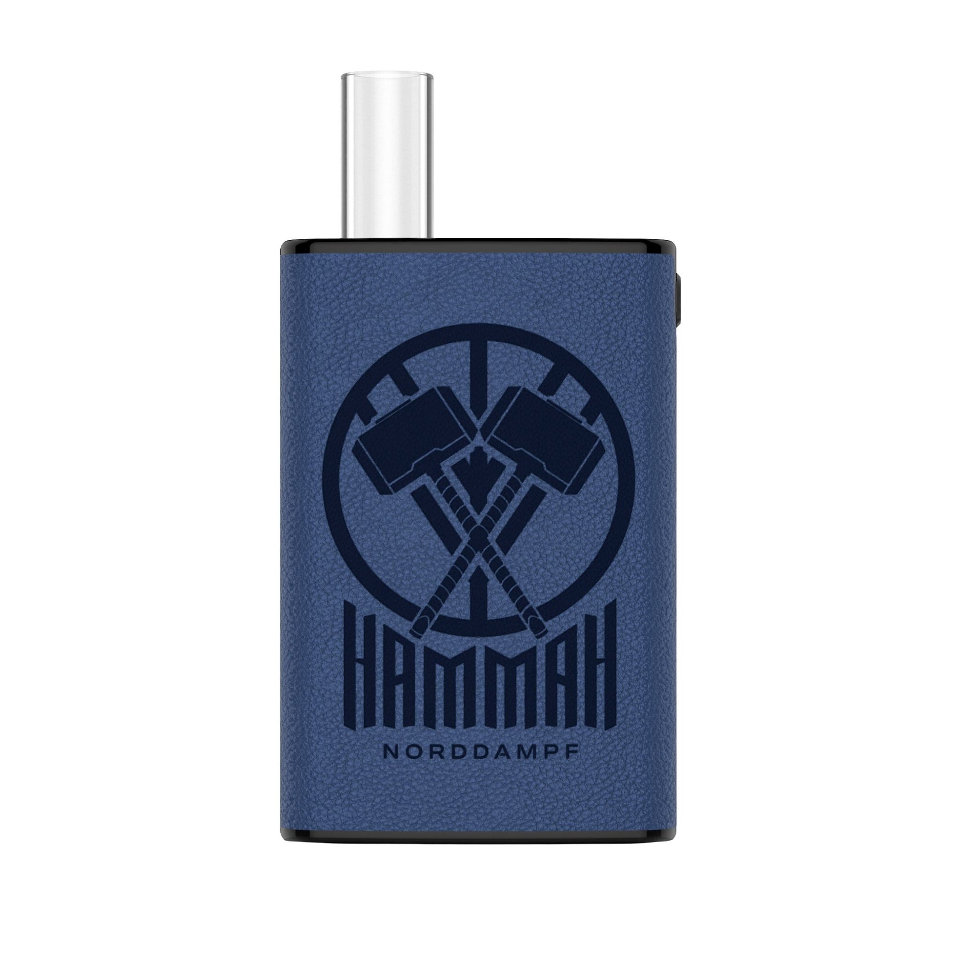 Hammah Frontansicht – Vaporizer mit Glas-Mundstück und LED