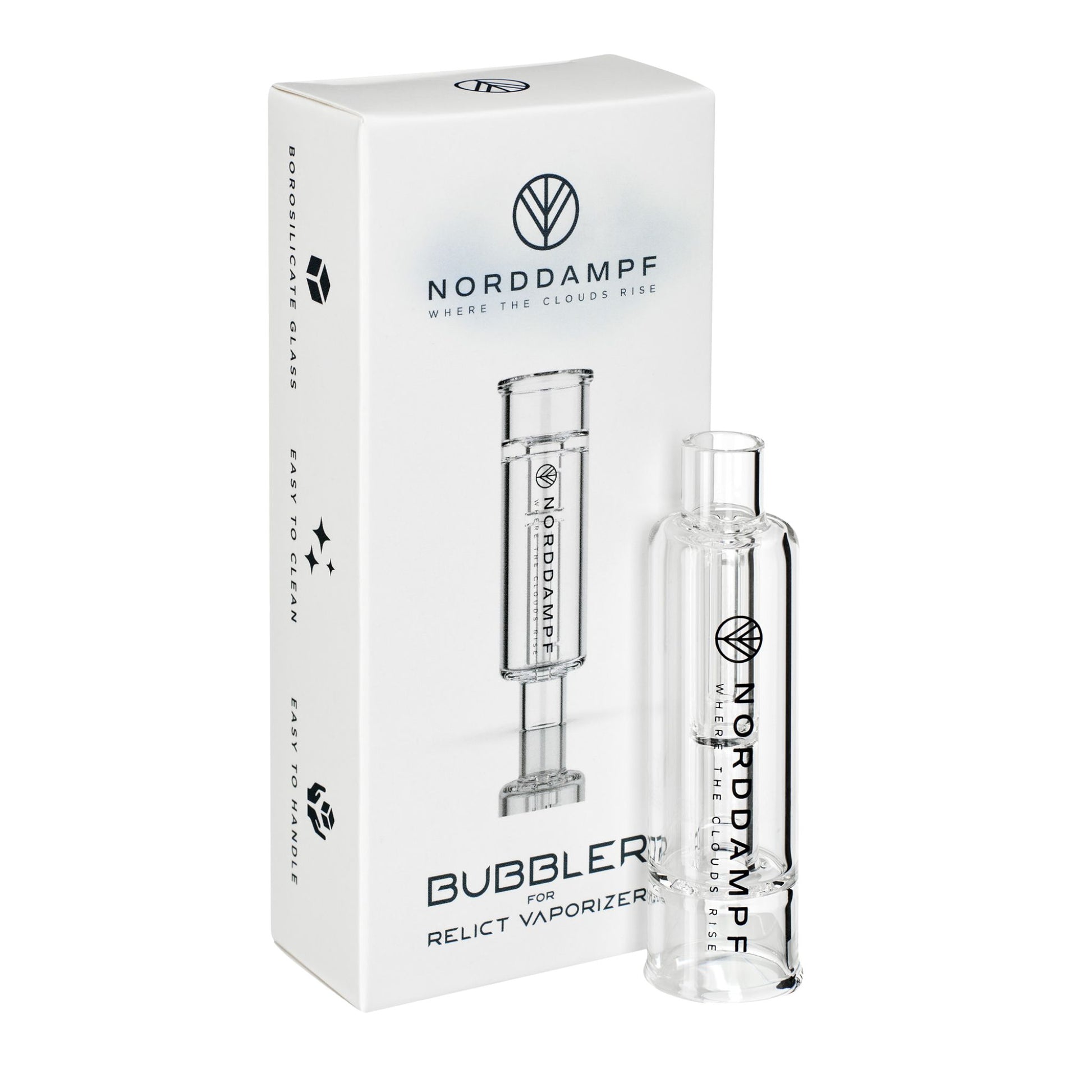 Norddampf Relict Bubbler – Glasaufsatz für den Relict Vaporizer