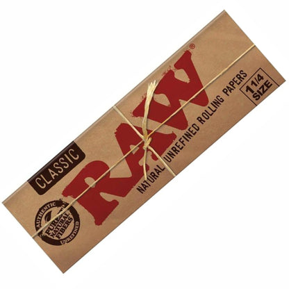 RAW Classic Papers 1 1/4 Size – 50 ungebleichte Blättchen im klassischen Format